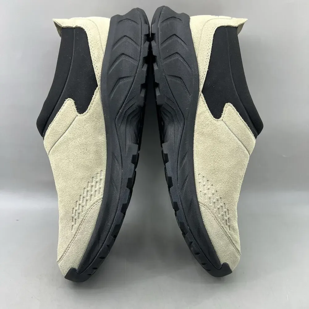 KEEN TTS Moc Waterproof Slip On Shoes Men Size 12 Beige Suede Comfort Sneakers
